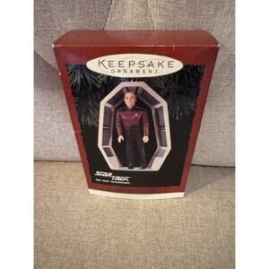 Star Trek - Next Gen Captain Jean-Luc Picard 1995 - Hallmark Keepsake Ornament